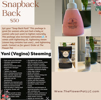 Snap Back Pack  TheFlowerPotLLC   