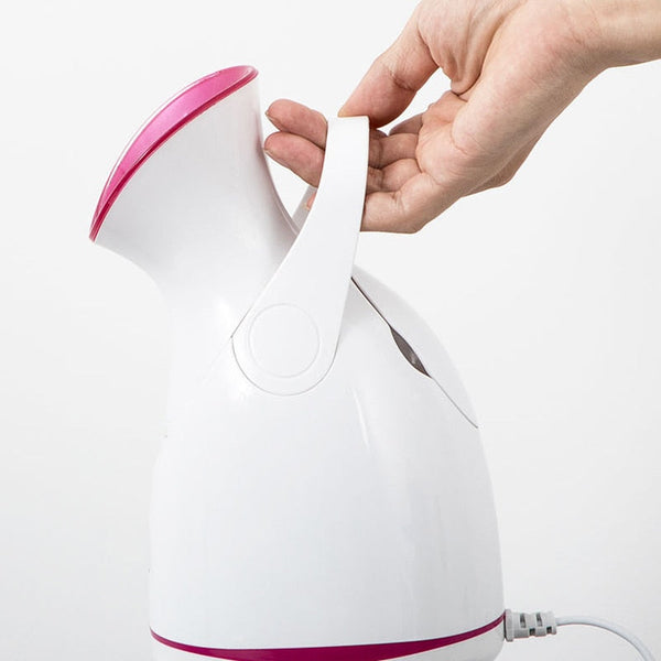Facial Face Steamer Deep Cleaner Mist  Steam Sprayer Spa Skin Skincare Maroon Asteria   