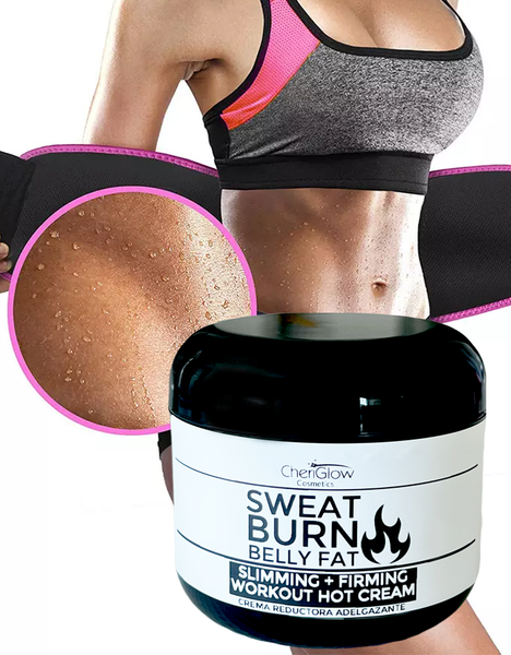 Sweat Burn Belly Fat Slimming & Firming Hot Cream Skincare Champagne Selene   