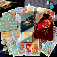 Moon Magic Tarot Deck Adults Champagne Crius   