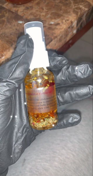 Enchanted Womb & Fertility Oil  TheFlowerPotLLC   