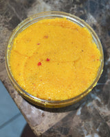 Turmeric & Rose Brightening Scrub (w/applicator) Bath & Beauty TheFlowerPotLLC   